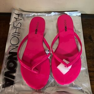 Fashion Nova Women's Pink Sandals